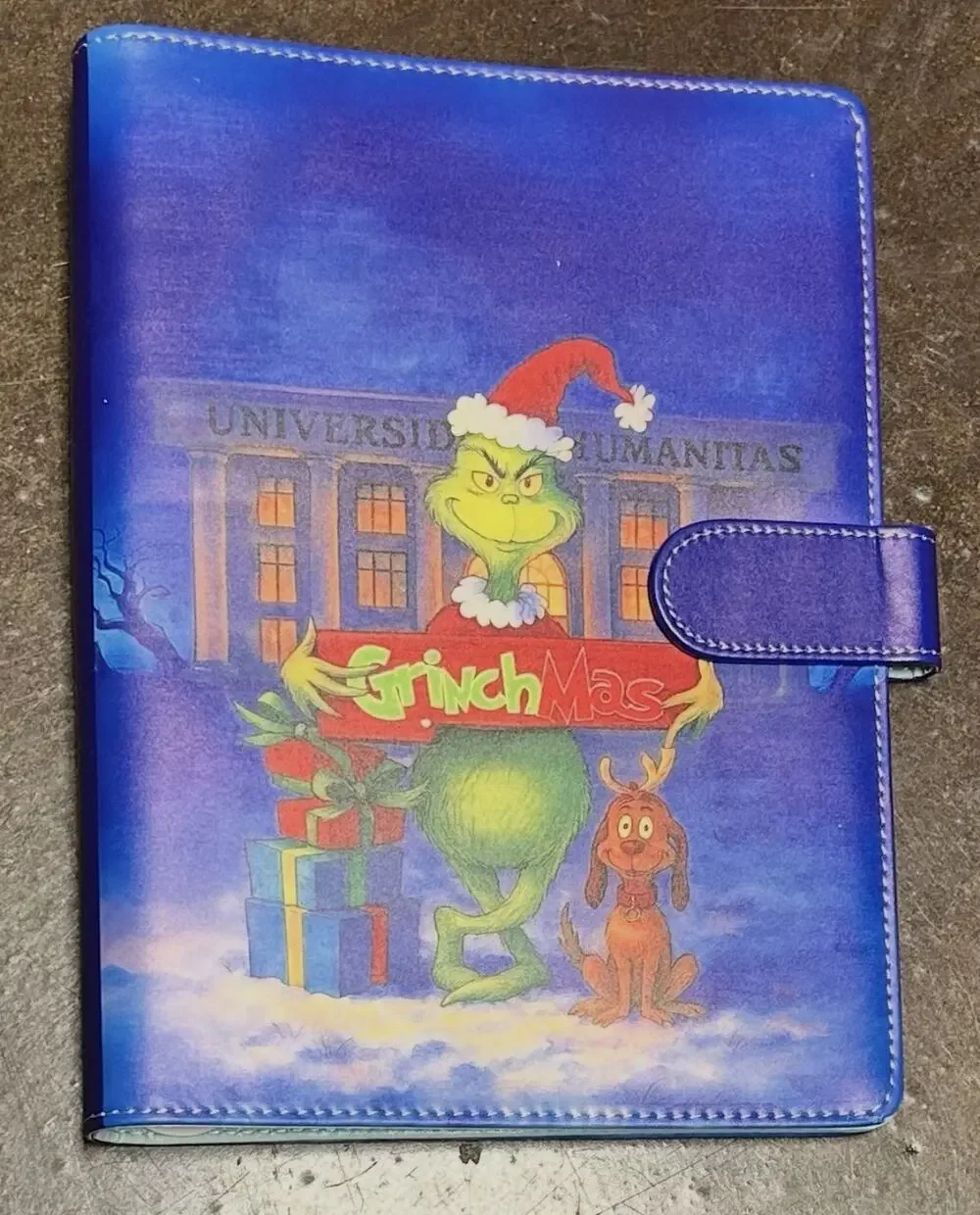 Grinch A5 Binder w/ paper